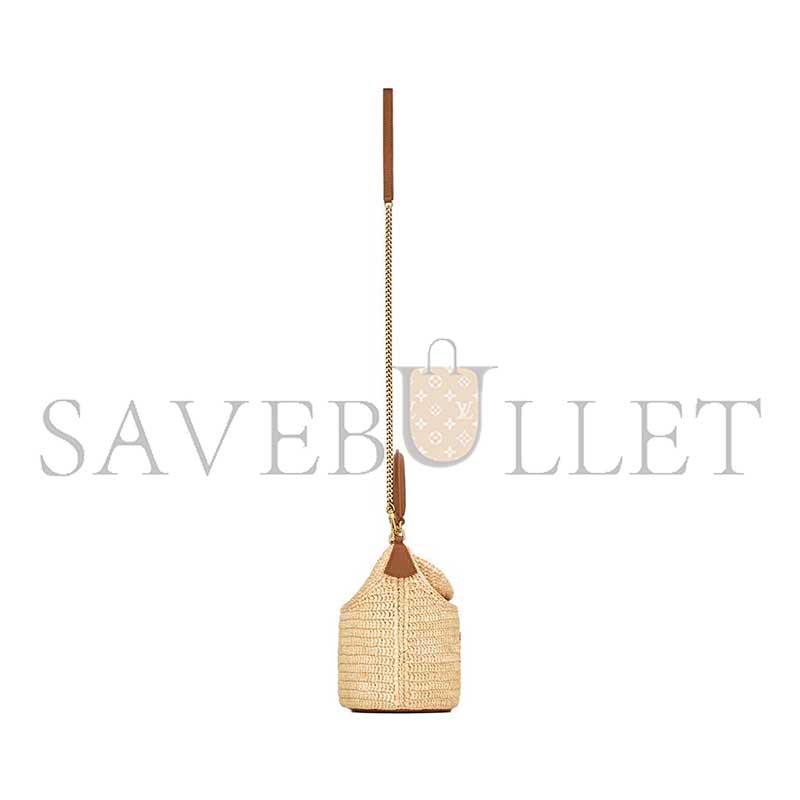 Y51 gaby bucket bag in raffia 838591gaafc2791 (19*16*12cm)